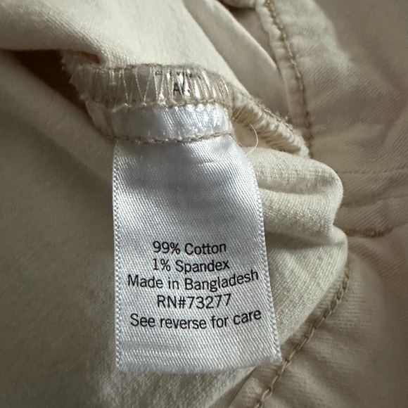 Sonoma Jean Jacket- size L off-white - Picture 4 of 5